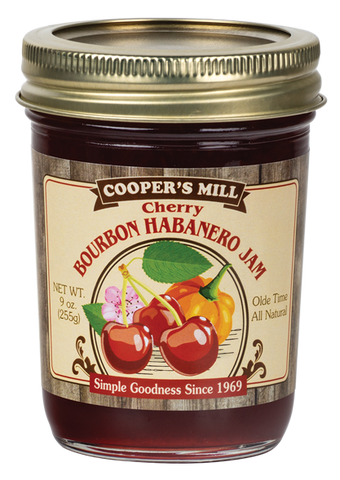 Cherry Bourbon Habanero Jam