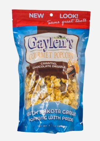 Gaylen's Gourmet Caramel Chocolate Drizzle Corn